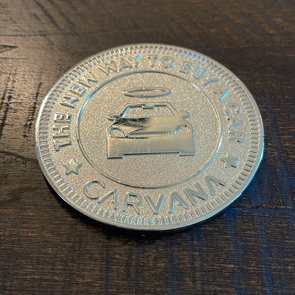 Carvana Car Token "The New Way To Buy A Car"‎ 3 Inch Token - Picture 2 of 5